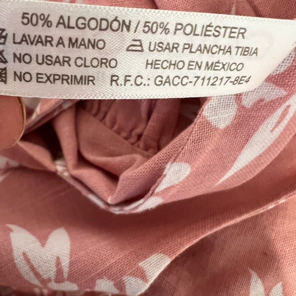 Chiccos Pink Floral tropical mauve girl Dress - Picture 9 of 11
